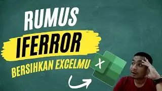 CARA MENGATASI DATA ERROR PADA EXCEL 2022 | MENGGUNAKAN RUMUS IFERROR
