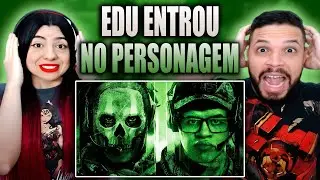 GHOST E EU NO TIRO! - Call of Duty Modern Warfare 2 | Games EduUu (REACT)