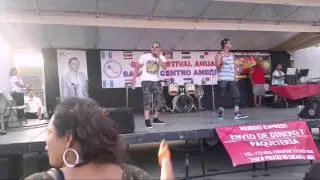 Geo y Lui - Concierto Fest. CentroAmericano 2015