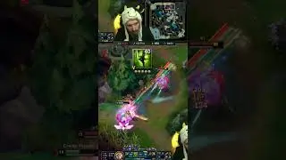 Use the plant to see Akali and destroy her w/ Meditate and Titanic Reset - Not Fair 