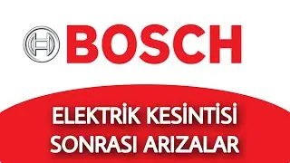 Bosh Buzdolabı Elektrik Kesintisi Sonrası Arızaları