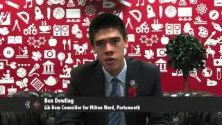 Portsmouth VideoTalks: Ben Dowling, Liberal Democrats-  University Seminars
