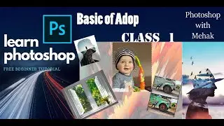 Adobe Photoshop tutorial in urdu/photoshop tutorial for beginners /photoshop class 01 with Mehak