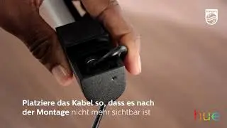 So montierst Du den Philips Hue Play Gradient Light Tube an der Wand