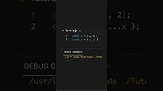 the spread syntax can be used to make a new object from an array 