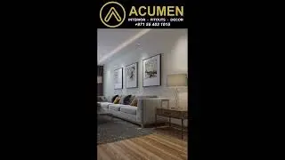 Living room/Home Interior Fit out In Dubai #interiordesign #kitchen #dining #shorts #new