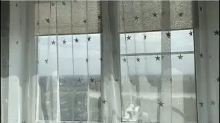 Купила новый ТЮЛЬ в комнату СЫНУ студенту! 