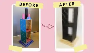 Let's Craft: CD Rack Makeover