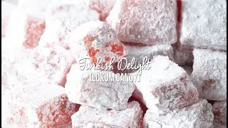 Turkish Delight Lokum Candy