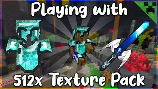 Can my Phone Handle 512x Texture Pack with 40 Chunks?!? // (Hive Bedrock)