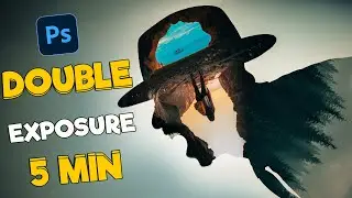 Double Exposure Effect in Photoshop Tutorial For BEGINNERS!
