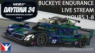 2023 iRacing 24 Hours of Daytona - Hours 1-8