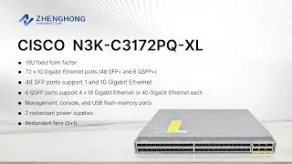 Cisco-Nexus-3000-Series-Switch，N3K-C3172PQ-XL （on sale）