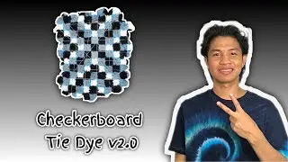 CHECKERBOARD Tie Dye Design by Meo Faustino
