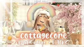 cottagecore build ideas + hacks | bloxburg