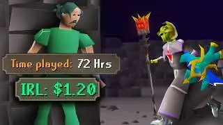 Living Like A RuneScape Gold Farmer For A MONTH #1