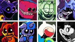 Sleep Well but Every Turn Different Characters Sing It🧡 (FNF Sleep Well but Everyone Sings It)