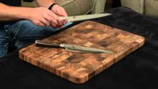 Miyabi Birchwood vs Shun Premier — Chef's Knife.