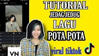 TUTORIAL EDIT VIDEO TIKTOK✔ DJ POTA-POTA | SESUAI BEAT MUSIK DI APK VN