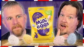 Americans Try BRITISH Cadbury Products Sent From The UK!!