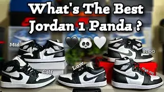 What Is The Best Jordan 1 Panda ? 🖤🐼🤍