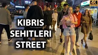 Izmir Walking Tour- Kıbrıs Sehitleri Street- 4K UHD 60 FPS