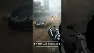 detik detik terjadinya banjir bandang