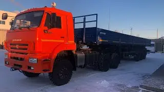 КАМАЗ 65225 Полуприцеп НЕФАЗ 93341-07