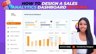 Figma Tutorial for Beginners 2024 | HOW TO DESIGN AN ANALTYTICS DASHBOARD UI IN FIGMA