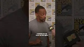 Anthony Mackie will never hang out with Chris Evans again