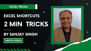 Excel Shortcut Remove Space 2 min super funda Trick 5