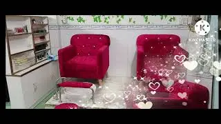 thiết kế tiệm nail  màu đỏ.nhỏ đơn giản dễ thương