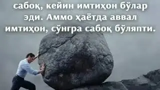 Рузадорларга уч таклиф