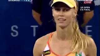 Lindsay Davenport vs Elena Dementieva 2005 US Open QF Highlights
