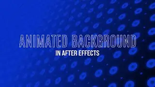Create Looping Animated Background Video in After Effects | Motion Graphics