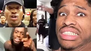 Kai Cenat & Duke Dennis FIGHT (Top 5 AMP Fights Reaction)