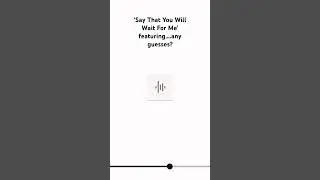 ‘Say That You Will Wait For Me’ featuring….any guesses? #honne #newmusic