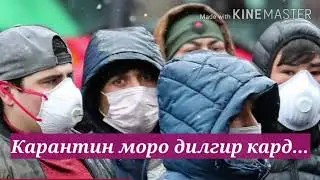 Карантин моро дилгир кард 😷😷😷