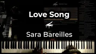 Love Song (Sara Bareilles) - Live Piano Cover
