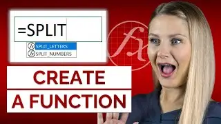 Create a CUSTOM FUNCTION in Excel VBA - Full Tutorial