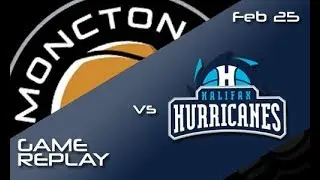 Moncton Magic vs. Halifax Hurricanes February 25, 2018