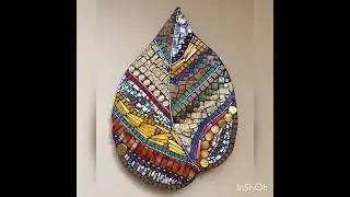 мозаика своими руками, листья, осень
