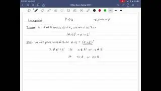 Methods of Proof