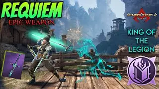 REQUIEM 💀🤺🔥 👑 New Epic Weapon Gameplay - Shadow Fight 4: Arena