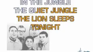 The Tokens - The Lion Sleeps Tonight (Karaoke Instrumental) w/ Lyrics