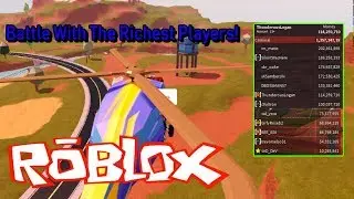 BATTLE WITH THE RICHEST PLAYERS!! (Roblox Jailbreak)
