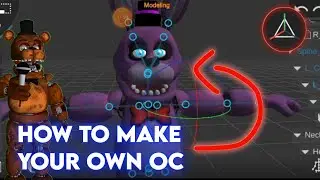 (TUTORIAL)How to make your own oc fnaf in prisma 3d
