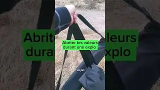 Cache tes affaires pendant ton exploration