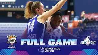 CBK Mersin Yenisehir Bld v Kangoeroes Mechelen | Full Basketball Game | EuroLeague Women 2022-23