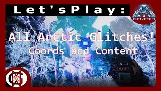 Ep. 40 ALL ARCTIC GLITCHES! Coords and Content! And some Crystal Isles. Let's Play: Ark Genesis
